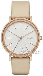 Skagen Hald Biały/Skóra Ø34 mm SKW2489