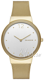 Skagen Freja Srebrny/Stal w odcieniu złota Ø34 mm SKW2519