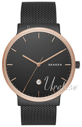Skagen Ancher Czarny/Stal Ø40 mm SKW6296