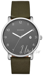 Skagen Hagen Szary/Skóra Ø40 mm SKW6306