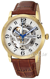 Stührling Original Legacy Delphi Czarny/Skóra Ø44 mm 107A.334541