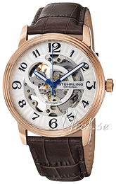 Stührling Original Legacy Delphi Srebrny/Skóra Ø44 mm 107BG.3335T2