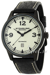 Stührling Original Aviator Tuskegee Beżowy/Skóra Ø44 mm 129A.335566