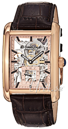 Stührling Original Legacy Gatsby Różowe złoto/Skóra 144C3.334K14