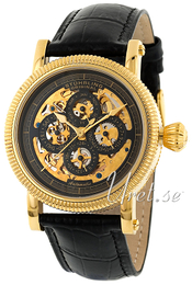 Stührling Original Symphony Symphony Czarny/Skóra Ø42 mm 150A.333530