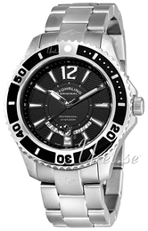 Stührling Original Aquadiver Regatta Czarny/Stal Ø50 mm 161B3.331164