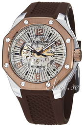 Stührling Original Symphony Nemo Srebrny/Guma Ø44 mm 181B2.3376K2