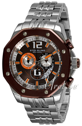 Stührling Original Symphony Nemo Brązowy/Stal Ø50 mm 181CR.337184