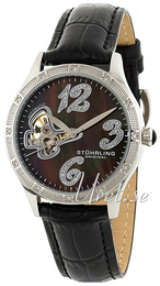 Stührling Original Vogue Audrey Szary/Skóra Ø36 mm 196SW.1115K63