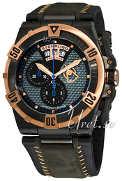 Stührling Original Aquadiver Admiral Brązowy/Guma Ø45 mm 220A.3376K59