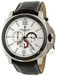 Stührling Original Aquadiver Xtreme Czarny/Skóra Ø45 mm 245A2.33T51