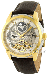 Stührling Original Legacy Winchester Srebrny/Skóra Ø44 mm 263.332G5K2