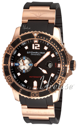 Stührling Original Aquadiver Admiral Brązowy/Stal w kolorze różowego złota Ø49 mm 271A.3346K59