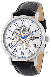 Stührling Original Legacy Delphi Srebrny/Skóra Ø44 mm 293.33152