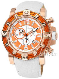 Stührling Original Aquadiver Admiral Pomarańczowy/Skóra Ø50 mm 319127-137