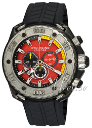 Stührling Original Prestige Prestige Czarny/Guma Ø53 mm 322B.332D62