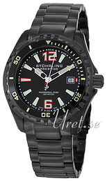 Stührling Original Prestige Prestige Czarny/Stal Ø44 mm 382.335B1