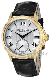 Stührling Original Prestige Prestige Srebrny/Skóra Ø41 mm 384.33352