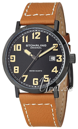 Stührling Original Aviator Tuskegee Czarny/Skóra Ø42 mm 554.3355K1