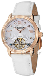 Stührling Original Symphony Audrey Biały/Skóra Ø34 mm 563.1145W7