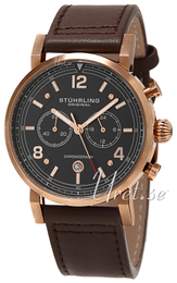 Stührling Original Aviator Aviator Szary/Skóra Ø42 mm 583.03