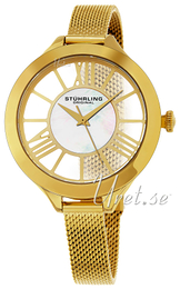 Stührling Original Vogue Winchester Biały/Stal w odcieniu złota Ø38 mm 595.02