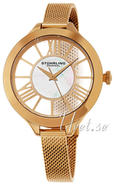 Stührling Original Vogue Winchester Biały/Stal w kolorze różowego złota Ø38 mm 595.03