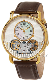 Stührling Original Legacy Legacy Srebrny/Skóra Ø42 mm 693.03