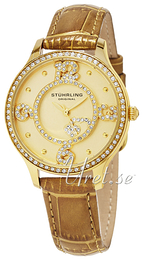 Stührling Original Vogue Chic Szampański/Skóra Ø36 mm 760.04