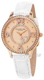 Stührling Original Vogue Chic Różowe złoto/Skóra Ø36 mm 760.05