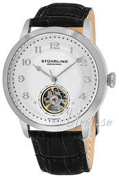 Stührling Original Legacy Perennial Srebrny/Skóra Ø42 mm 781.01