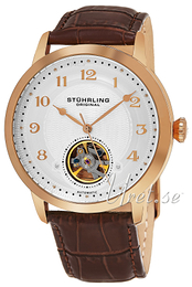 Stührling Original Legacy Perennial Srebrny/Skóra Ø42 mm 781.05