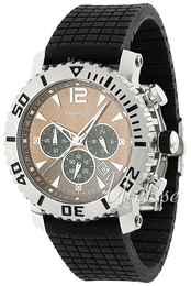 Stührling Original Aquadiver Regatta Brązowy/Guma Ø43 mm 806C.331659