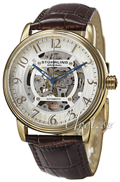 Stührling Original Legacy Srebrny/Skóra Ø44 mm 970.02