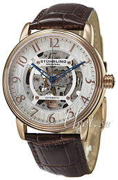 Stührling Original Legacy Srebrny/Skóra Ø44 mm 970.03