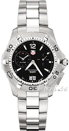 TAG Heuer Aquaracer Grande Date Alarm Czarny/Stal Ø39 mm WAF111Z.BA0801