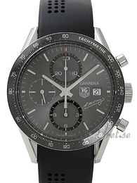 TAG Heuer Carrera Szary/Guma Ø41 mm CV201C.FT6007