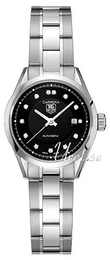 TAG Heuer Carrera Lady Czarny/Stal Ø27 mm WV2410.BA0793