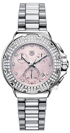 TAG Heuer Formula 1 Damklockor Różowy/Stal Ø37 mm CAC1311.BA0852