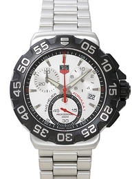 TAG Heuer Formula 1 Chronograph Biały/Stal Ø41 mm CAH1111.BA0850