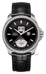 TAG Heuer Grand Carrera Czarny/Stal Ø42 mm WAV5115.FC6225