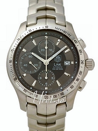 TAG Heuer Link Chronograph Szary/Stal Ø42 mm CJF2115.BA0576