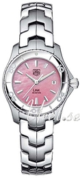 TAG Heuer Link Damklockor Różowy/Stal Ø27 mm WJ1315.BA0573