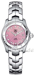 TAG Heuer Link Damklockor Różowy/Stal Ø27 mm WJ131C.BA0573