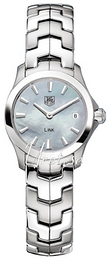 TAG Heuer Link Damklockor Niebieski/Stal Ø24 mm WJF1411.BA0585
