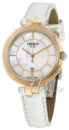 Tissot Biały/Skóra Ø26 mm T094.210.26.111.01