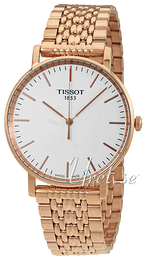 Tissot T-Classic Biały/Stal w kolorze różowego złota Ø38 mm T109.410.33.031.00