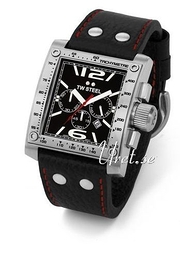 TW Steel Goliath Czarny/Skóra Ø42 mm TW116