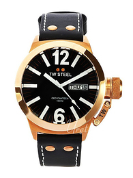TW Steel Ceo Canteen Czarny/Skóra Ø50 mm CE1022