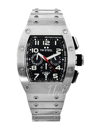 TW Steel Ceo Tonneau Czarny/Stal 52x44 mm CE2005